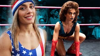 I Tried Alison Brie's Insane Workout for GLOW | Gorgeous Ladies of Wrestling on Netflix