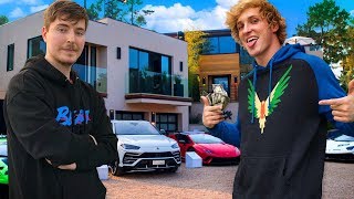 10 Richest YouTubers of 2019 (Logan Paul, MrBeast, PewDiePie, David Dobrik)