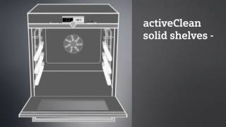 Four Siemens avec système de nettoyage activeClean solidshelves