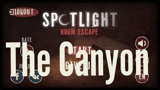 Spotlight Room Escape The Canyon FULL Walkthrough