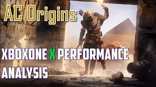 AC Origins: Frame-rate and Graphics Analysis | XboxOne X | PRO