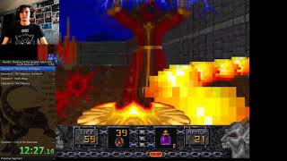 Спидран на игру Heretic Shadow of the Serpent Riders на сложности Black Plague Эпизоды 1-5