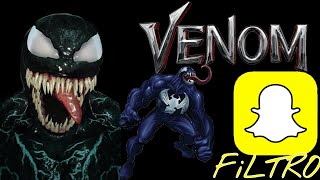 Cómo obtener el filtro de Venom en Snapchat