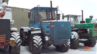 Первый пуск трактора ХТЗ Т-150К-09-25 после зимы!