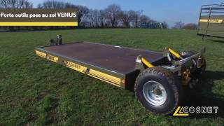 Cosnet agricole - Porte-outils pose au sol VENUS