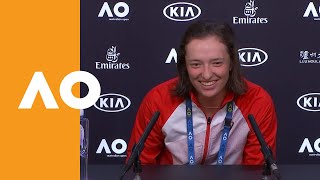 Iga Swiatek: "I wasn't expecting to make round four" | Australian Open 2020 Press Conference R4