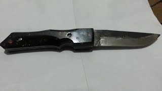 выкидной нож с секретом 3.мастерская Салахая.