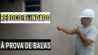VEJA O REBOCO BLINDADO ESSE É A PROVA DE BALAS - O PASSO A PASSO MAS COMPLETO QUE VOCÊ VERÁ HOJE !!!