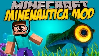 MINENAUTICA MOD - Subnautica en minecraft!!! - Minecraft mod 1.7.10 Review ESPAÑOL