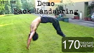 Meto Ege - Demo BHS, Flick Flack, Backhandspring
