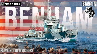 ⚓ ЭСМИНЕЦ BENHAM ⛴ World of Warships. Sketch TV