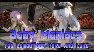 1412【MMD】 Baby Maniacs【Tda Camouflage Haku And Luka】