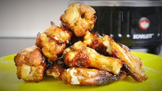 Шашлык куриные крылышки в электрошашлычнице