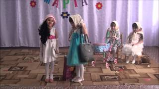 Сценка "Две бабушки" (средняя группа)