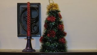 как сделать самому поделку новогоднюю елку  своими руками быстро и просто фото вариант 2