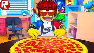РОБЛОКС Я ПРИГОТОВИЛ САМУЮ БОЛЬШУЮ ПИЦЦУ! ROBLOX ВИДЕО СИМУЛЯТОР ВЕСЕЛАЯ МИНИ ИГРЫ ДЛЯ ДЕТЕЙ