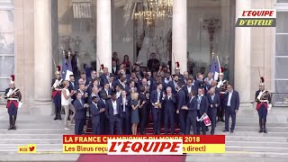 Les Bleus à l?Élysée - Foot - CM 2018