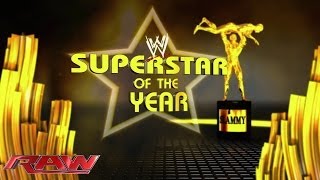 Superstar of the Year: 2013 Slammy Award Presentation