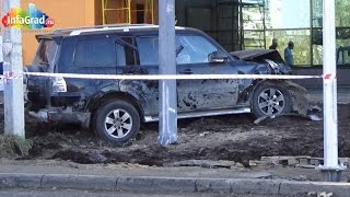В Архангельске пьяный водитель сбил детей на автобусной остановке