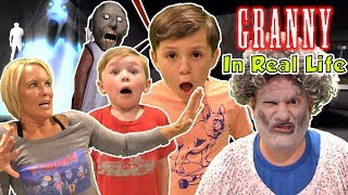 Granny Horror Game In Real Life - Granny's Secret Daughter Slendrina | DavidsTV