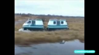 Снегоболотоход двухзвенный  для промысловиков