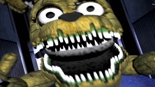 Five Nights at Freddy's 4 Night 2 Jumpscare (Plushtrap)