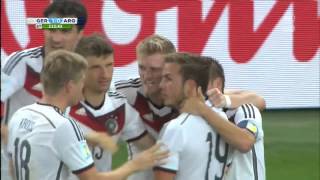 WM 2014 Finale Deutschland-Argentinien Tor Götze