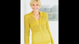 КАРДИГАН КРЮЧКОМ. РАЗБОР УЗОРА. || Crochet. CARDIGAN. ANALYSIS OF THE PATTERN.