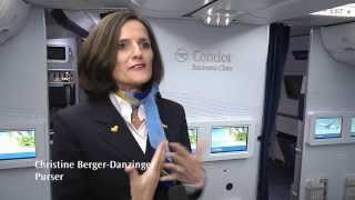 CondorTV: New Boeing 767 Cabin Interior of Condor Airlines, Part of the Thomas Cook Group