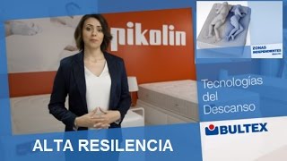 Bultex, el colchón de espuma de alta resiliencia más avanzado. Pikolin
