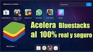 Como Acelerar Bluestacks 4 Para PC de Bajo Rendimiento al 100% 2020