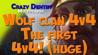 Northgard Wolf clan in 4v4 | The first 4v4! (Huge Map!)