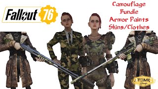 Fallout 76 | Camouflage Bundle | Armor Paints, Weapon Skins & Clothes