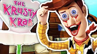 KILLER TOY STORY IN BIKINI BOTTOM?! | Gmod Sandbox (KRUSTY KRAB TAKEOVER)