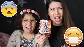 RISKIA IL GUSTO NUOVE! Challenge SCHIFOSA con la mia sorellina! ?