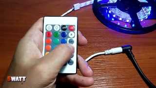Подключение контроллера 6A IR 24 Mini