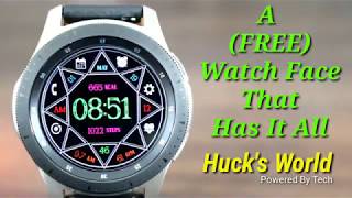 Samsung Free Galaxy Watch/Gear S3 All In One Fitness Watch Face