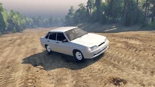 SpinTires обзор мода ( Ваз - 2115 )