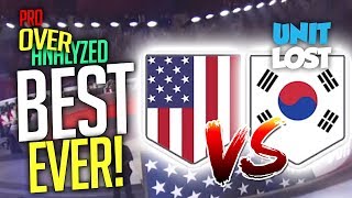 Overwatch - The Best Game In The HISTORY Of Overwatch! USA vs South Korea [Pro OverAnalyzed]