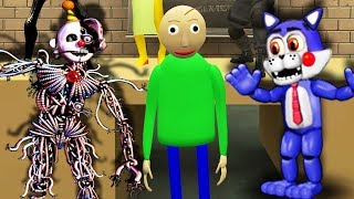 АНИМАТРОНИКИ ГОНЯЮТСЯ ЗА НАМИ В ШКОЛЕ БАЛДИ FNAF ► Garry's Mod