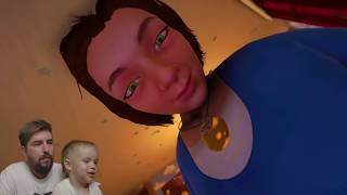 СИМУЛЯТОР МАЛЫША Новые приключения Папа играет Among the sleep