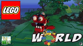 LEGO Worlds Роботы, Самосвалы и Свалки :)