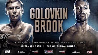 Геннадий GGG Головкин vs Келл Брук полный бой (11.09.2016)