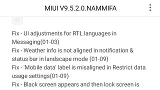 MIUI REDMI 4 NEW UPDATE LUNCHED,MIUI 9.5.2.0 NAMMIFA
