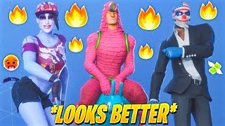TOP 50 FORTNITE SKINS THAT LOOK BETTER WITH THESE DANCE EMOTES.! (Custom & Leaked Skins)