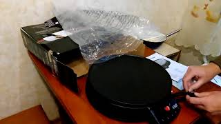 Распаковка блинницы RUSSELL HOBBS Fiesta 20920 56 из Rozetka.сom.ua