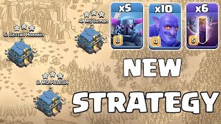 New TH12 Strategy 2019! 6 Max Bat Spell +10 Max Bowler +5 Max Pekka Destroy 3Star Any TH12 War Bases