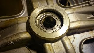 Как заменить подшипники в стиральной машине Ariston AVSL 129