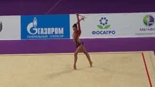 Выступления юных гимнасток на Гран При 2.03.2014 Москва