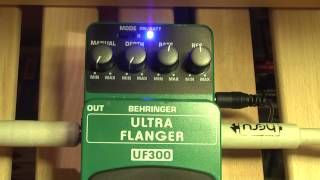 UF 300 Ultra Flanger Behringer test review Rockday